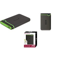 Transcend StoreJet 25M3C 2TB External Hard Drive - Reliable, High-Speed USB 3.1 Gen 1 Storage Solution